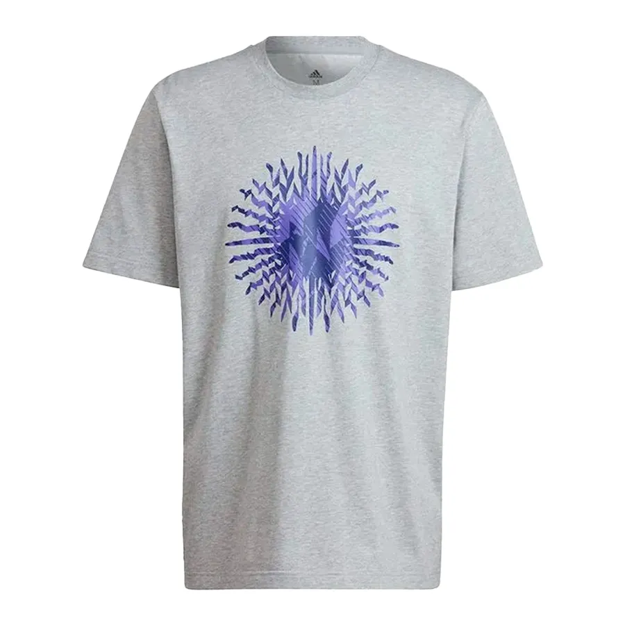 Imagen 0 de 3 de Remera adidas Afa Ls-GRIS/VIOLETA