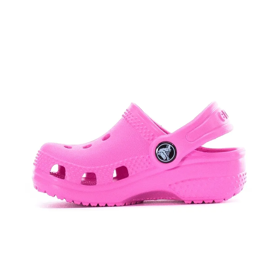 Imagen 2 de 5 de Ojotas Crocs Littles-FUCSIA