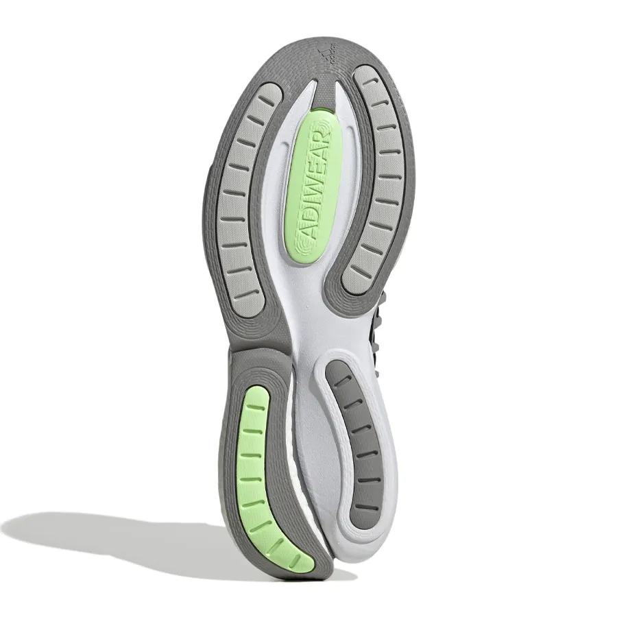 Imagen 5 de 9 de Zapatillas adidas Alphaboost V1-NEGRO/GRIS/LIMA