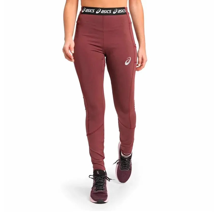 Imagen 0 de 3 de Calza Larga Asics Elastic Aw22-BORDO