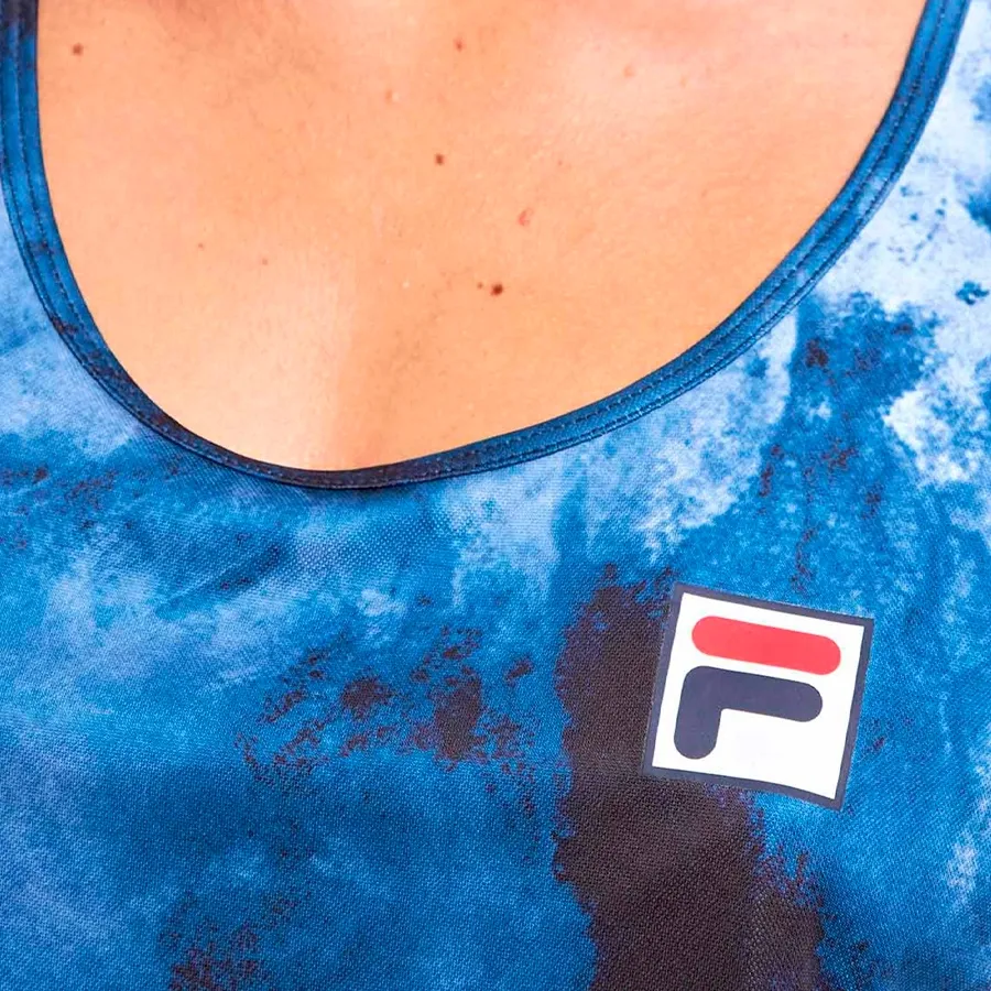 Imagen 3 de 6 de Musculosa Fila Kit Aat-AZUL/MARINO/BLANCO