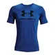 remera-under-armour-sportstyle-logo-AZUL/NEGRO