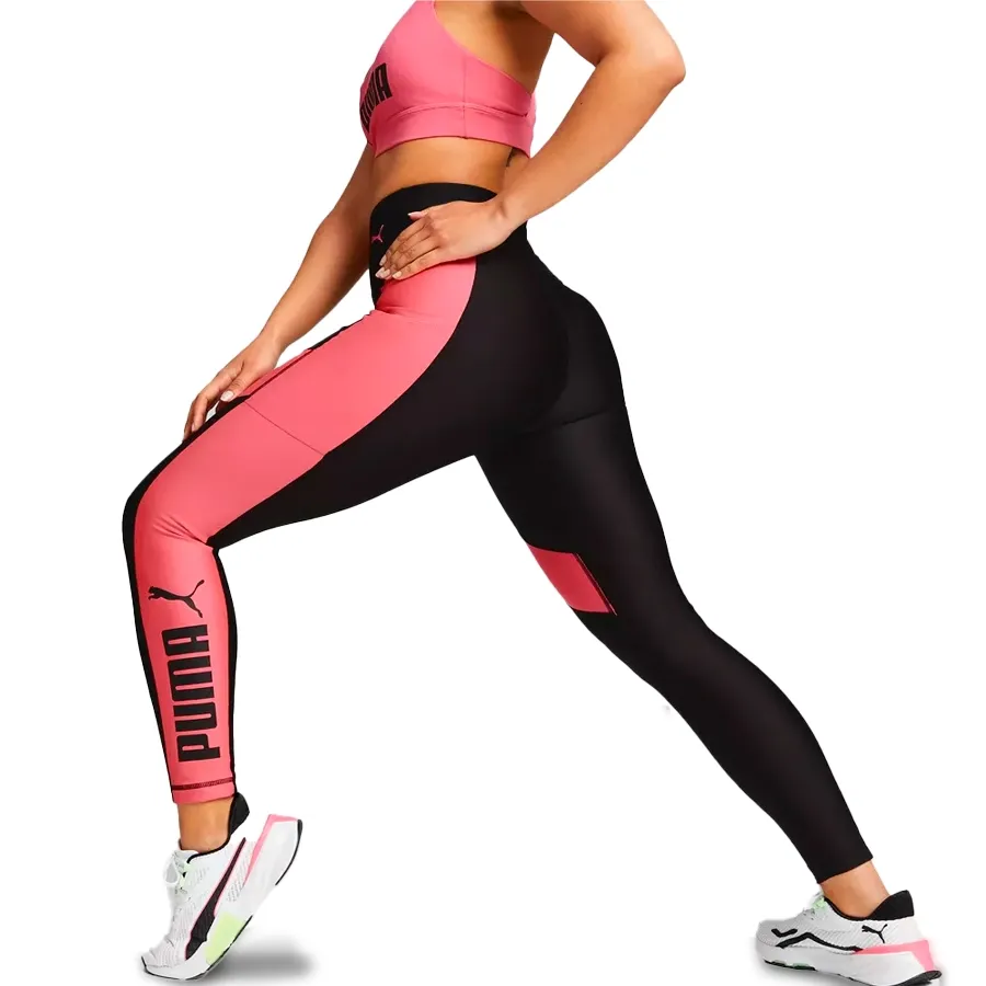 Imagen 2 de 4 de Calza Puma Fit Eversculpt-NEGRO/ROSA