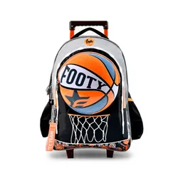 Mochila Footy C/Carro 18" Basquet