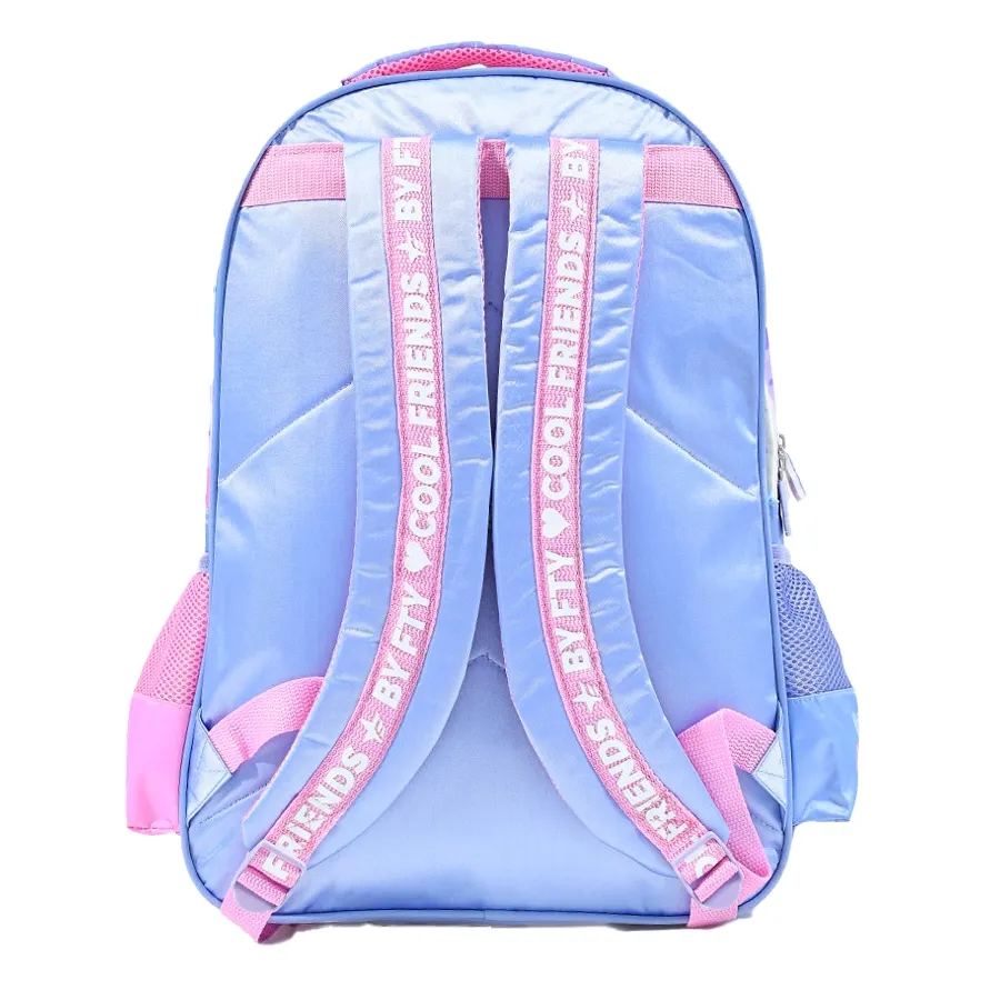 Imagen 2 de 3 de Mochila Footy Espalda 18 Cool Frie-LILA/FUCSIA