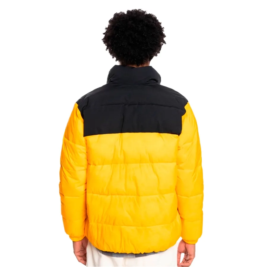 Imagen 3 de 6 de Campera Quiksilver Wolf Shoulders-NARANJA/NEGRO