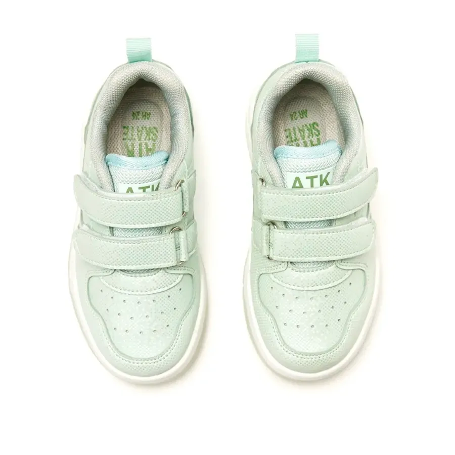 Imagen 3 de 7 de Zapatillas Atomik Con Abrojo Young-MENTA/BLANCO