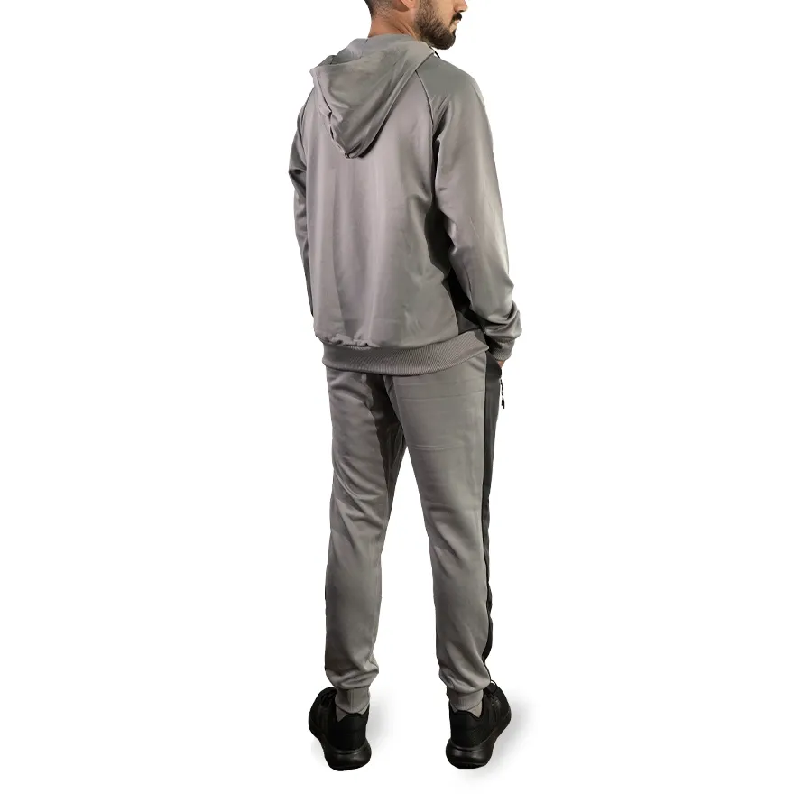 Imagen 2 de 5 de Conjunto Kamp Sport Track Suit-GRIS/NEGRO