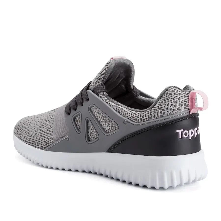 Imagen 2 de 5 de Zapatillas Topper Mamba-GRIS/ROSA