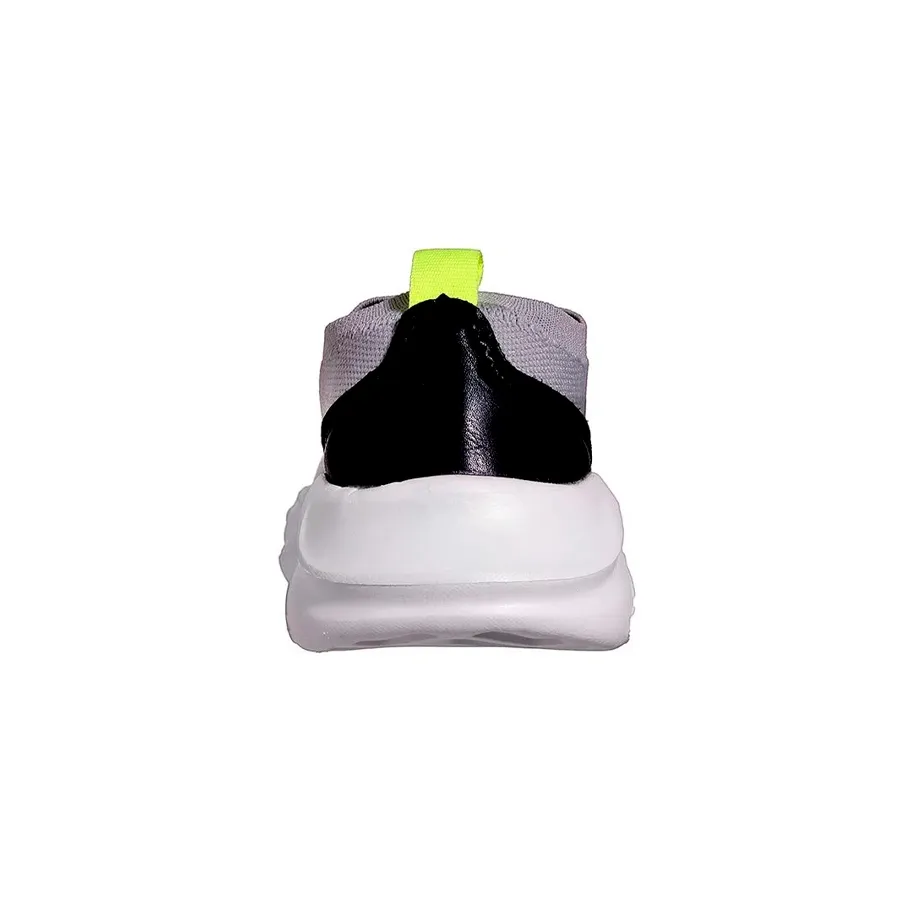 Imagen 3 de 5 de Zapatillas Montagne Kids Running Hely-GRIS/MARINO/LIMA