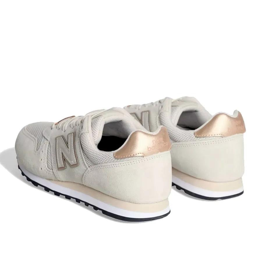 Imagen 3 de 6 de Zapatillas New Balance 373-BLANCO/ORO