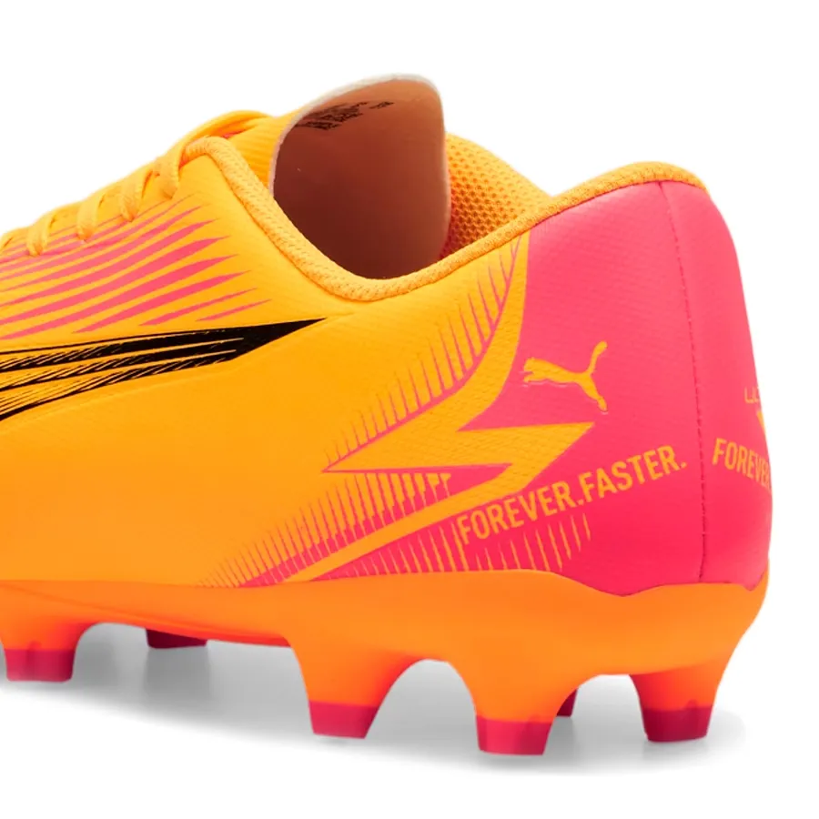 Imagen 3 de 5 de Botines Puma Ultra Play Fg/Ag-NARANJA/FUCSIA/NEGRO