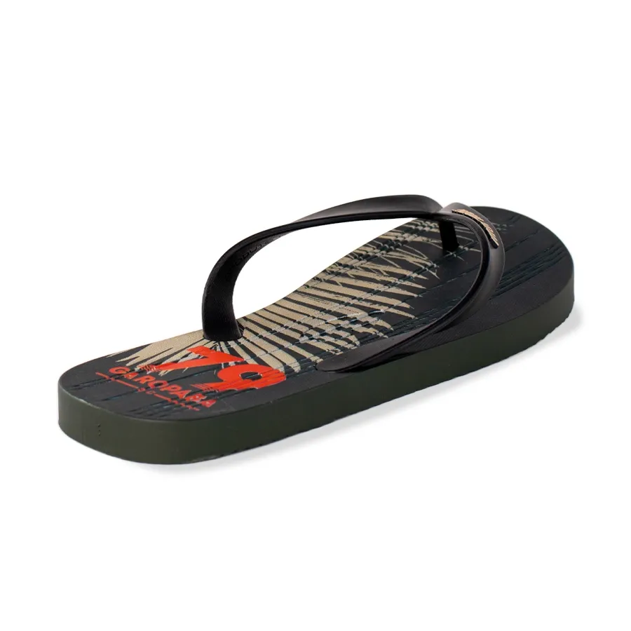 Imagen 1 de 4 de Ojotas Mormaii Tropical Graphics-VERDE/NEGRO