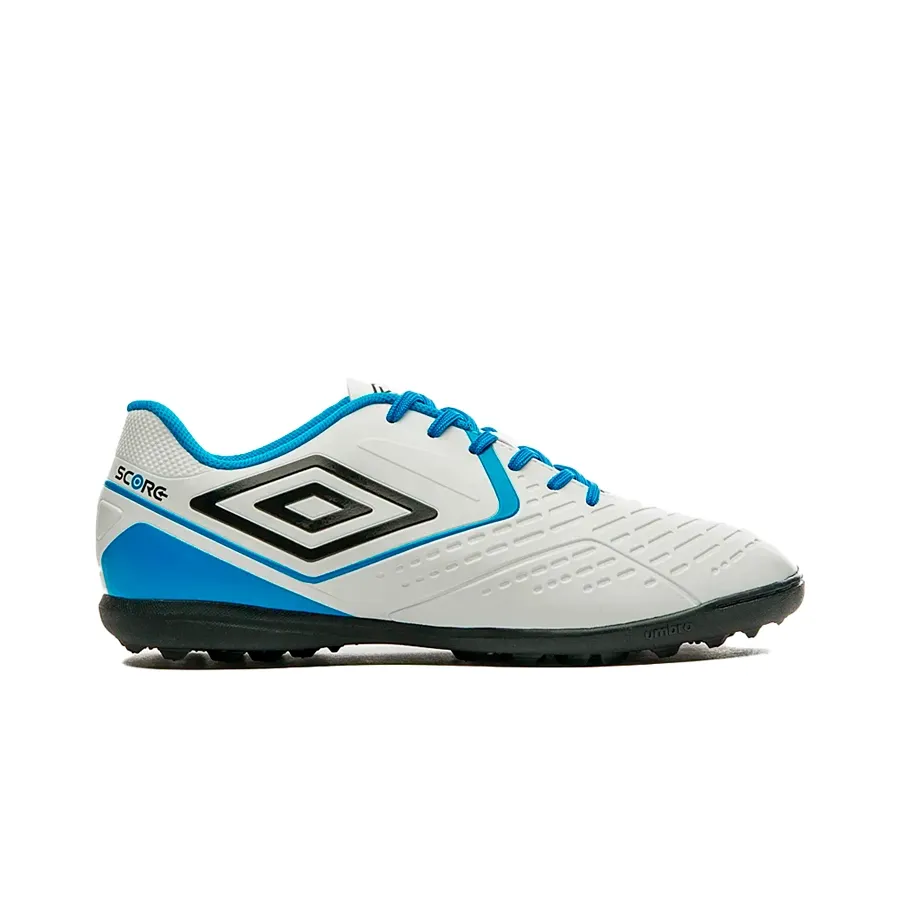 Imagen 0 de 6 de Botines Umbro Sintético Score-BLANCO/AZUL FRANCIA/NEGRO