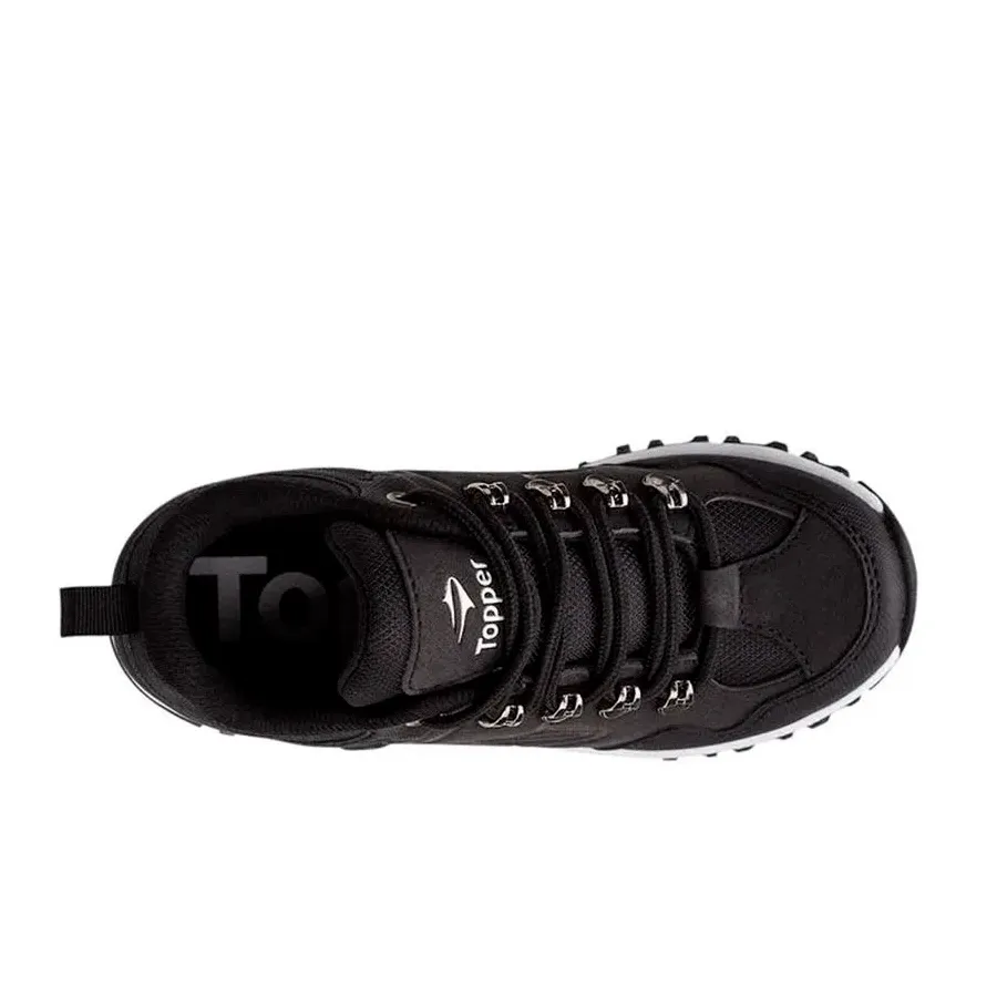 Imagen 2 de 5 de Zapatillas Topper Gondor lll Kids-NEGRO/BLANCO