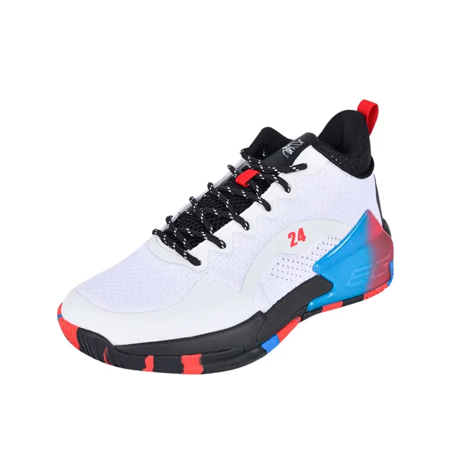 Imagen 2 de 5 de Zapatillas Finder's Body Guard-BLANCO/NEGRO/ROJO