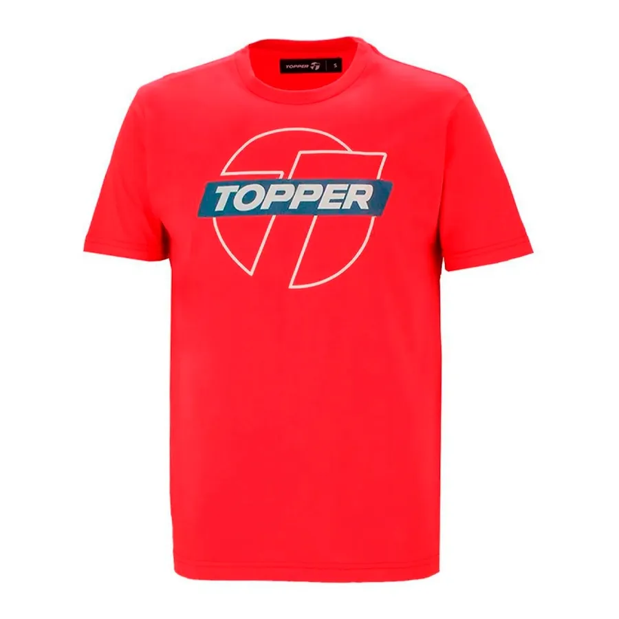 Imagen 0 de 2 de Remera Topper Gtb Logo-ROJO