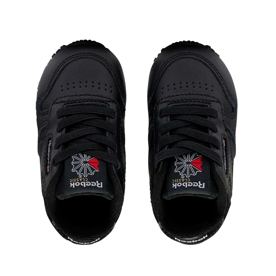 Imagen 3 de 4 de Zapatillas Reebok Classic Leather Kids-NEGRO/NEGRO
