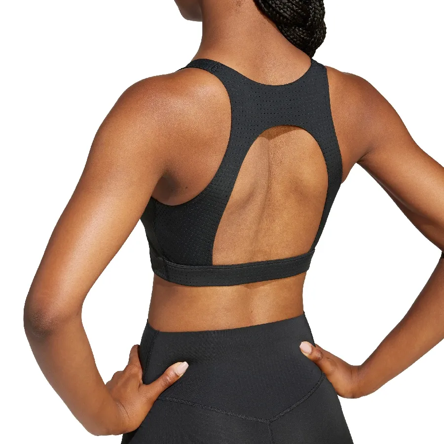 Imagen 4 de 5 de Top adidas Powerimpact HIIT-NEGRO/PLATA