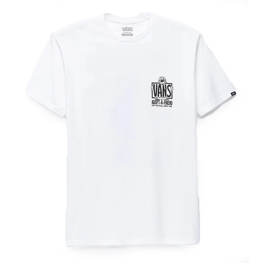 Imagen 0 de 2 de Remera Vans Adopted A Friend-BLANCO/NEGRO