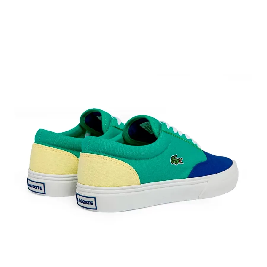 Imagen 2 de 5 de Zapatillas Lacoste Jump Serve Lace-VERDE/AZUL/AMARILLO