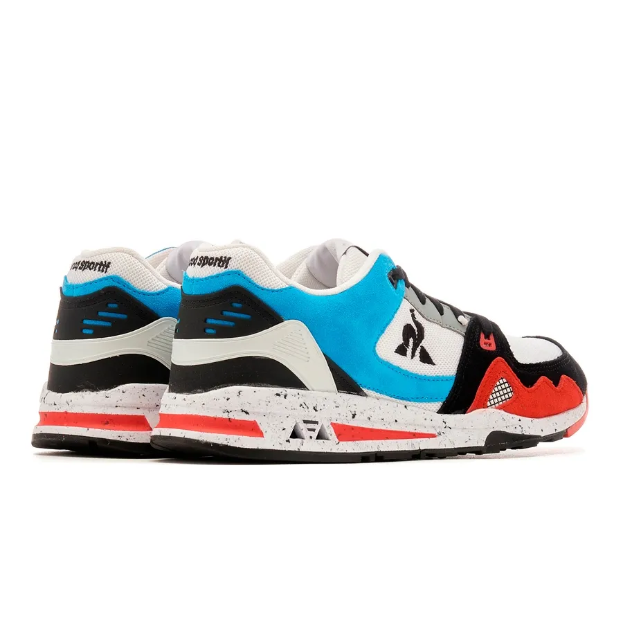 Imagen 2 de 4 de Zapatillas Le Coq Sportif Lcs R1000 Nineties-BLANCO/NEGRO/CELESTE