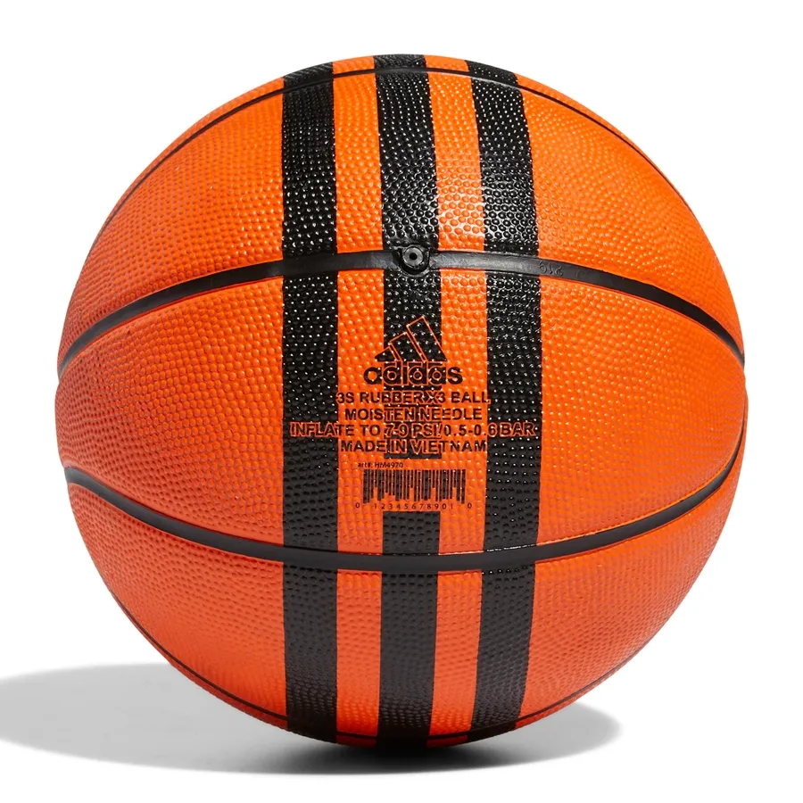 Imagen 1 de 4 de Pelota adidas 3 Tiras-NARANJA/NEGRO