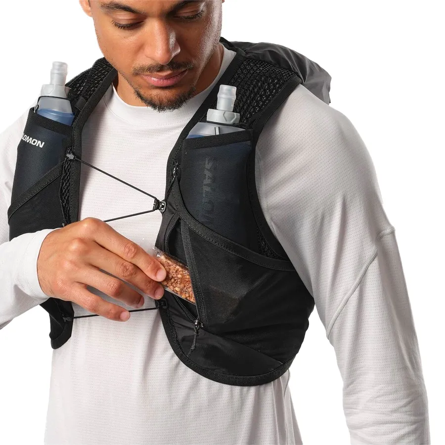 Imagen 4 de 7 de Chaleco De Hidratación Salomon Active Skin 8-NEGRO