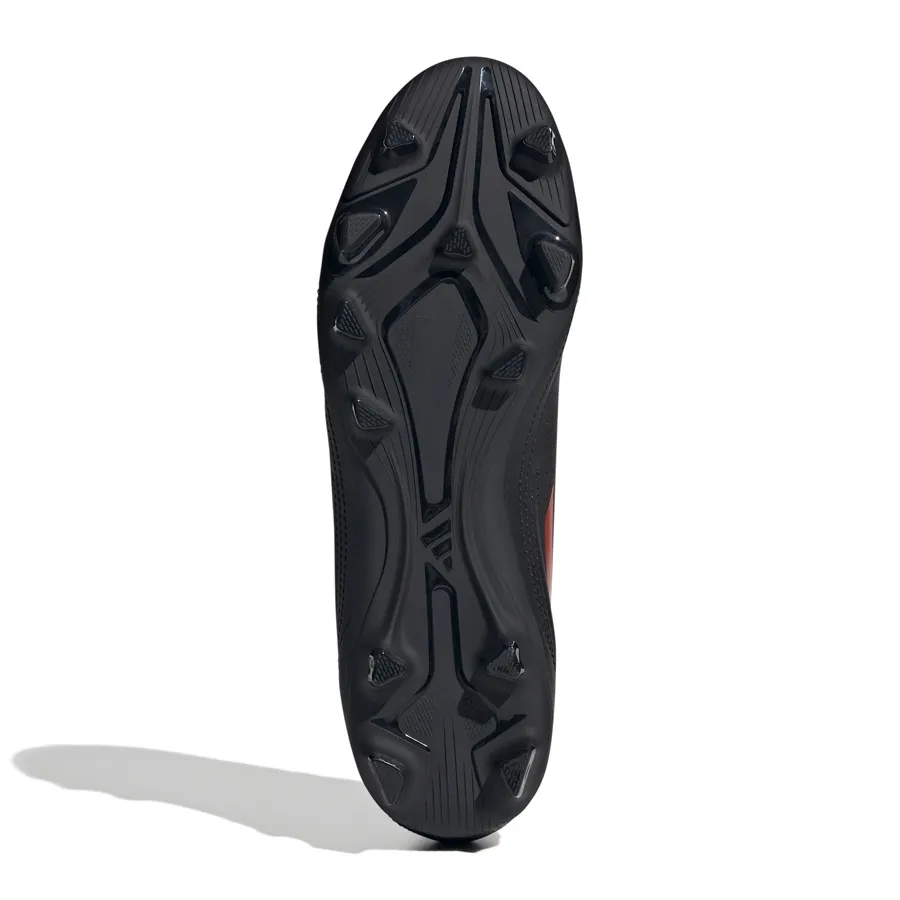 Imagen 4 de 7 de Botines adidas Deportivo III FxG-NEGRO/ROJO