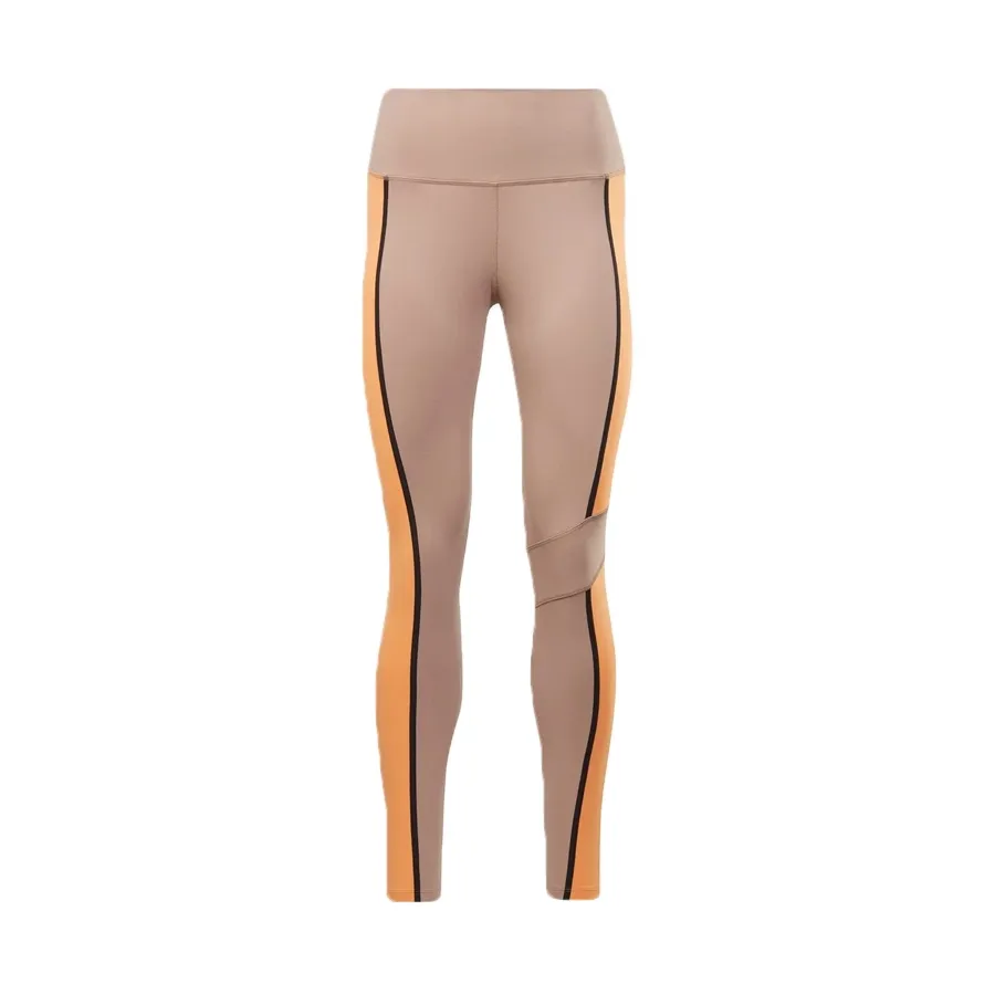Imagen 0 de 5 de Reebok Calzas Lux Hr Tight-MARRON/NARANJA