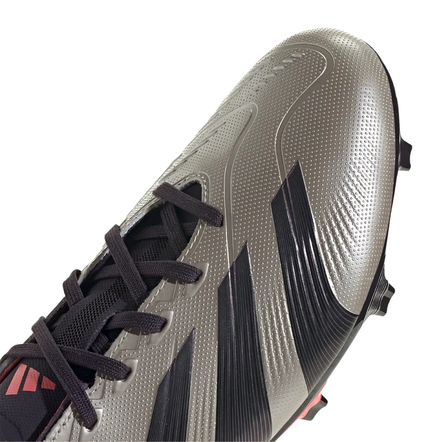 Imagen 6 de 8 de Botines adidas Predator League Fg-PLATA/NEGRO