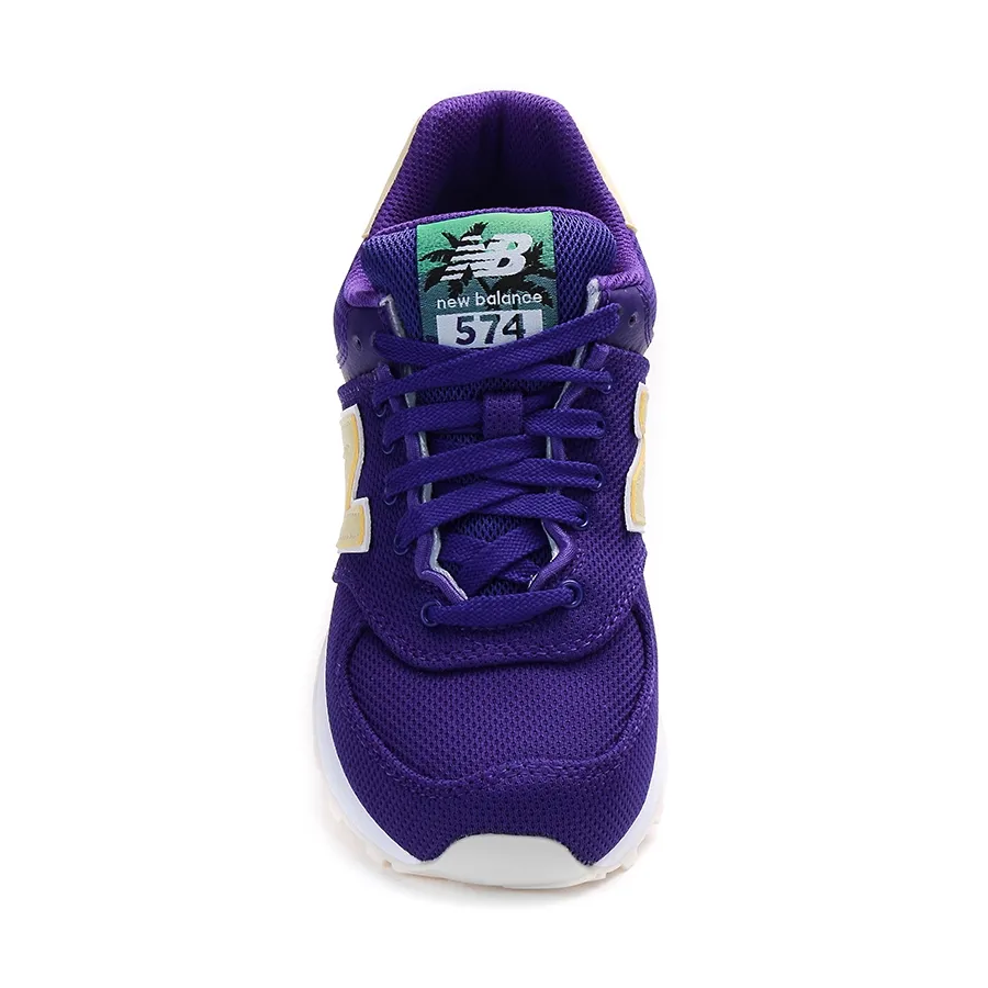 Imagen 1 de 4 de Zapatillas New Balance 574-PURPURA/VERDE/AMARILLO
