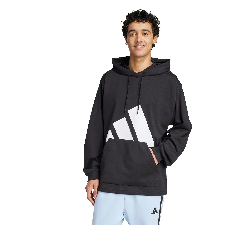 Imagen 0 de 4 de Buzo adidas Essentials Big Logo-NEGRO/BLANCO