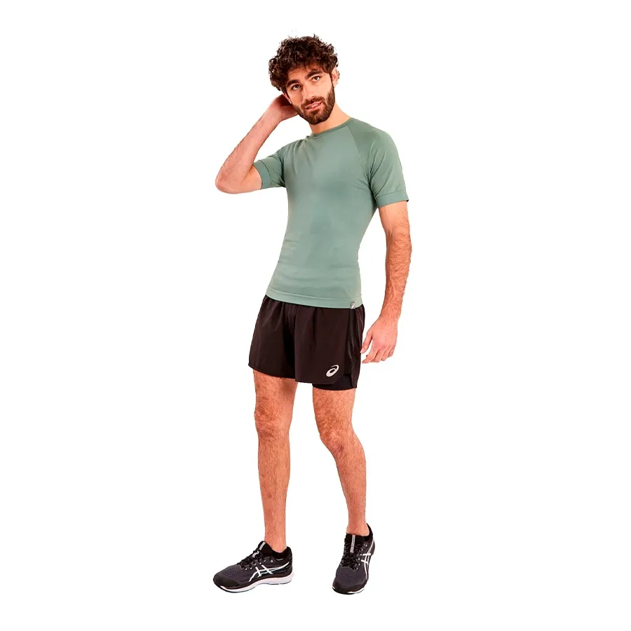 Imagen 3 de 4 de Remera Asics Seamless-VERDE