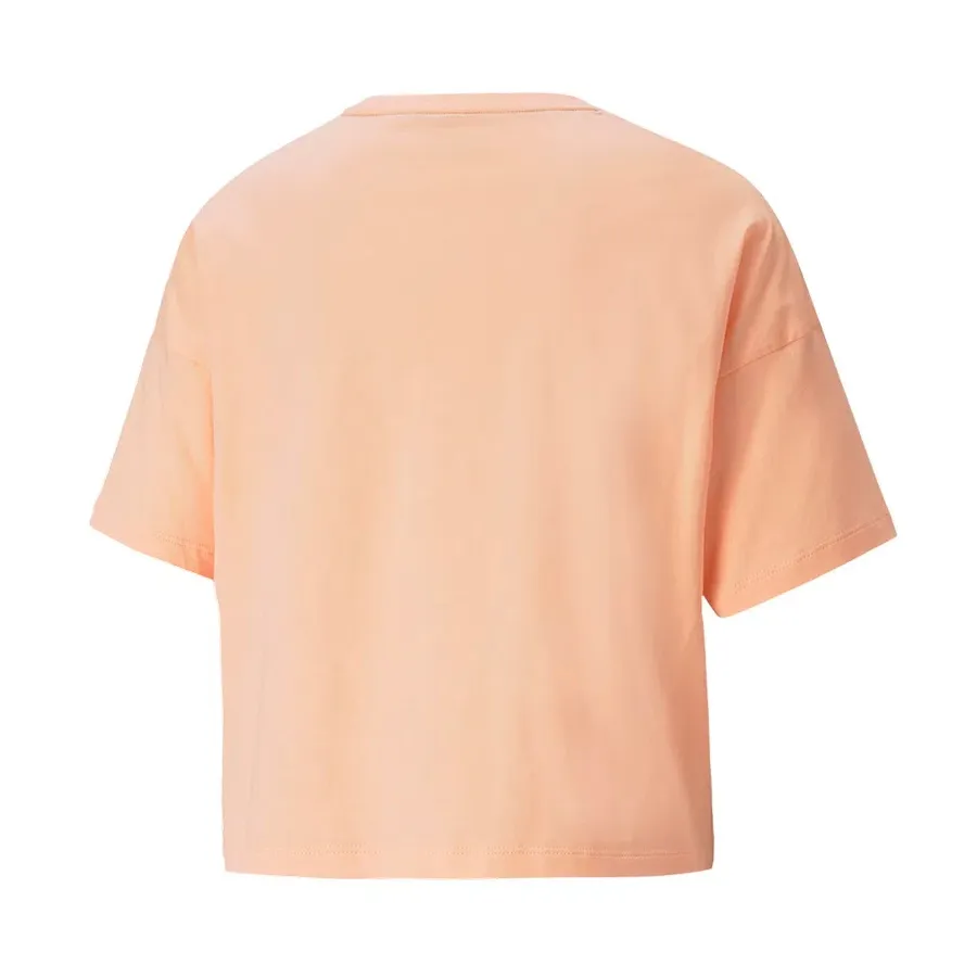 Imagen 1 de 2 de Remera Puma Ess Cropped Logo-ROSA