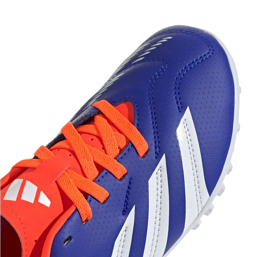 Imagen 6 de 8 de Botines adidas Predator Club In Tf J-AZUL/NARANJA/BLANCO
