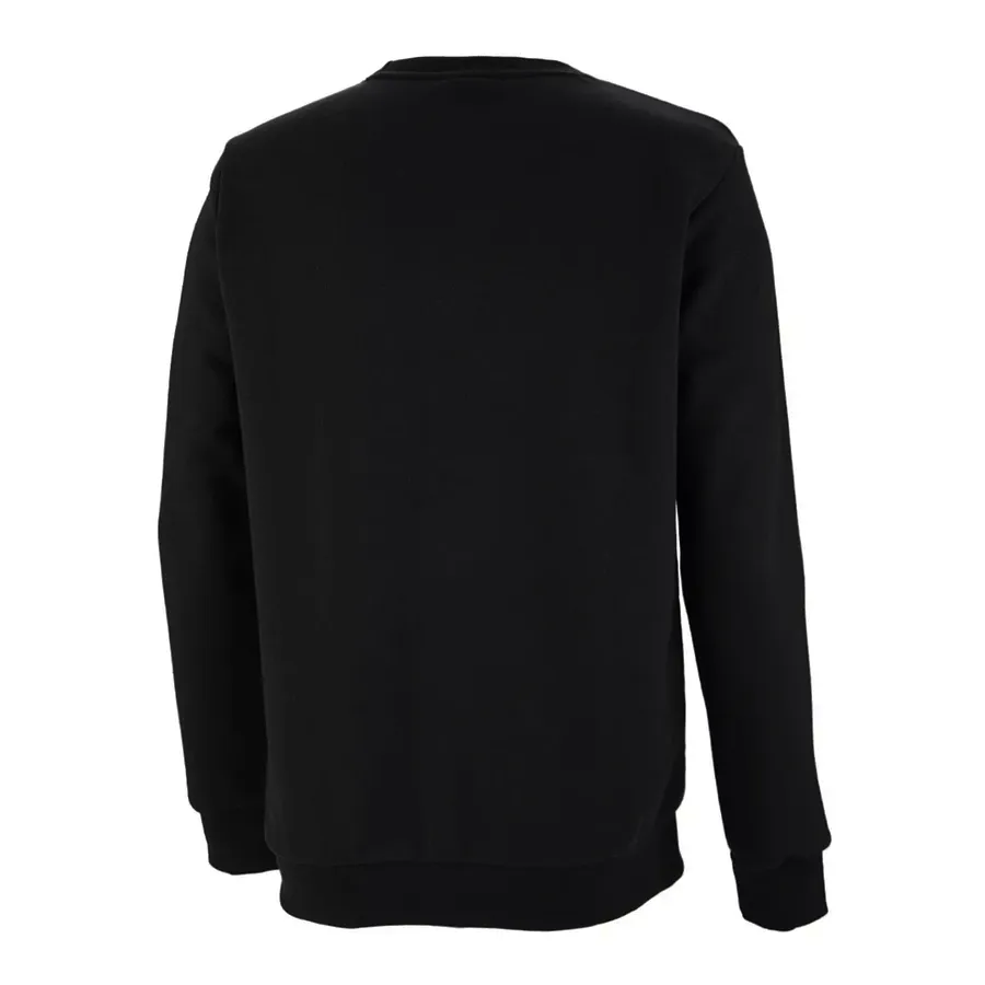 Imagen 1 de 4 de Buzo Puma Essentials Big Logo Crew-NEGRO/BLANCO