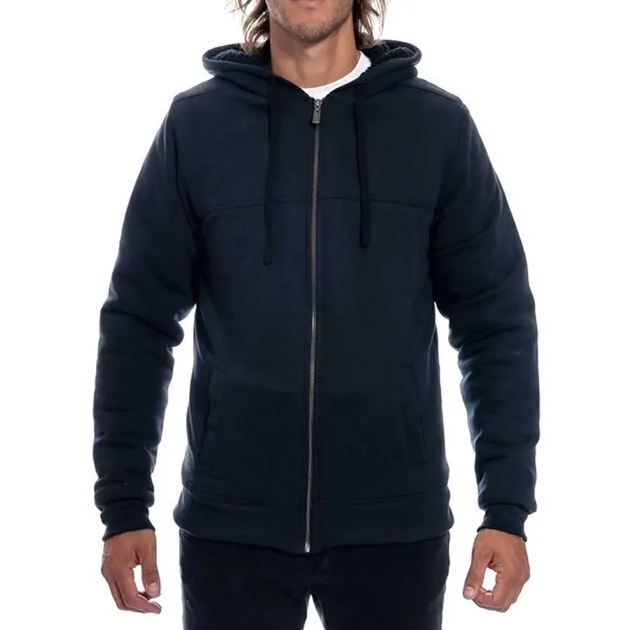 Imagen 0 de 2 de Campera Reef Five Fins Zipper-NEGRO