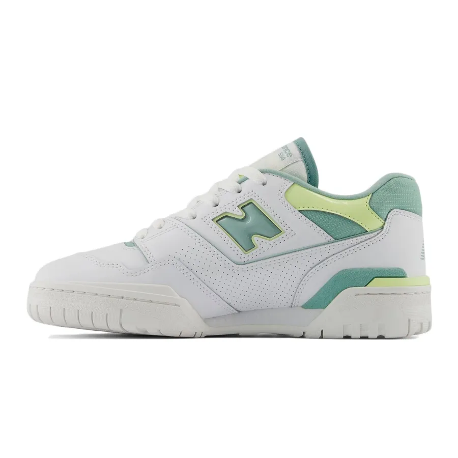 Imagen 1 de 5 de Zapatillas New Balance 550-BLANCO/VERDE AGUA