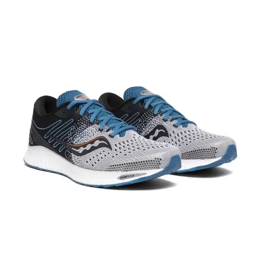 Imagen 1 de 5 de Zapatillas Saucony Freedom 3-GRIS/NEGRO/AZUL