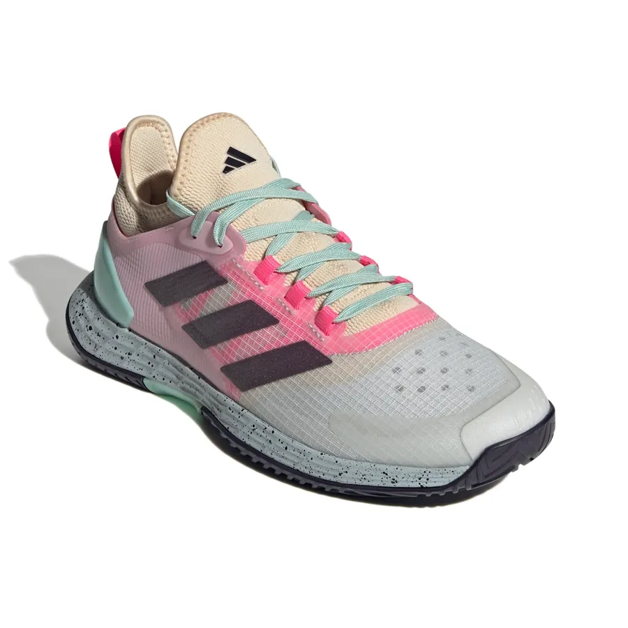 Imagen 2 de 8 de Zapatillas adidas Adizero Ubersonic 4-ROSA/BEIGE/VERDE AGUA