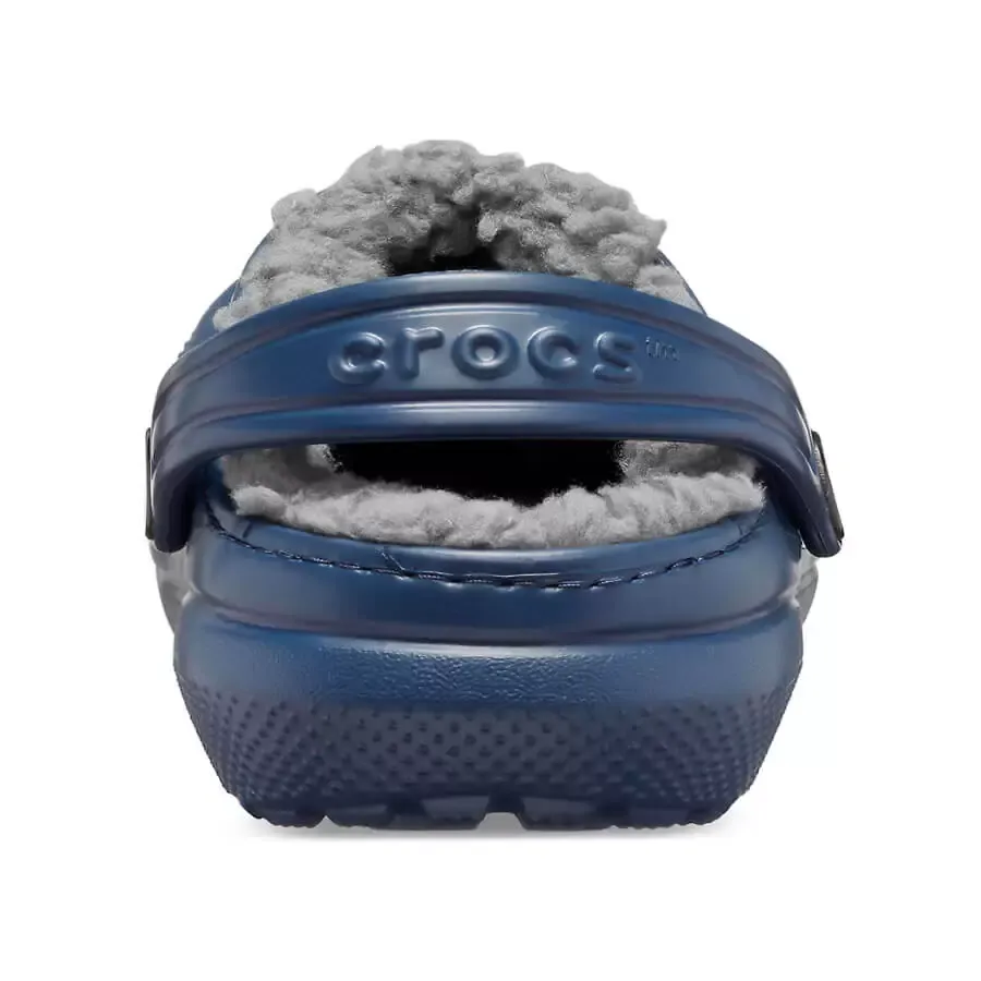 Imagen 4 de 5 de Ojotas Crocs Classic Lined Clog-MARINO/GRIS