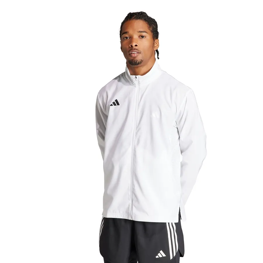 Imagen 0 de 5 de Campera adidas Adizero Essentials-BLANCO
