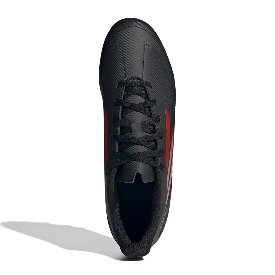 Imagen 3 de 7 de Botines adidas Deportivo III FxG-NEGRO/ROJO