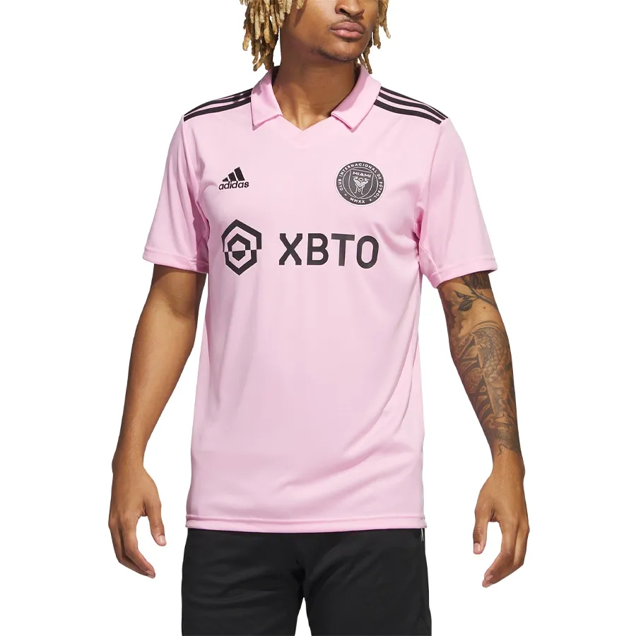 Imagen 5 de 6 de Camiseta adidas Titular Messi 10 Inter Miami Cf 22/23-ROSA/NEGRO