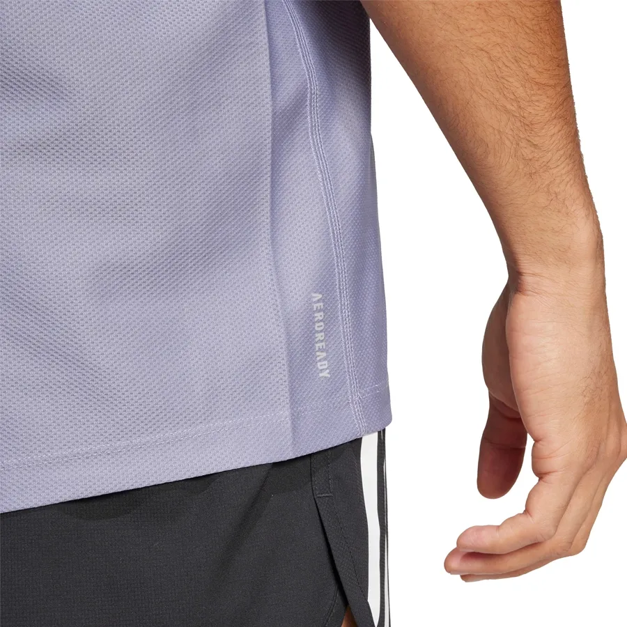 Imagen 3 de 6 de Remera adidas Own The Run-VIOLETA