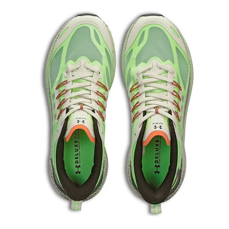 Imagen 3 de 5 de Zapatillas Under Armour Hovr Way-VERDE FLUOR/GRIS/BLANCO