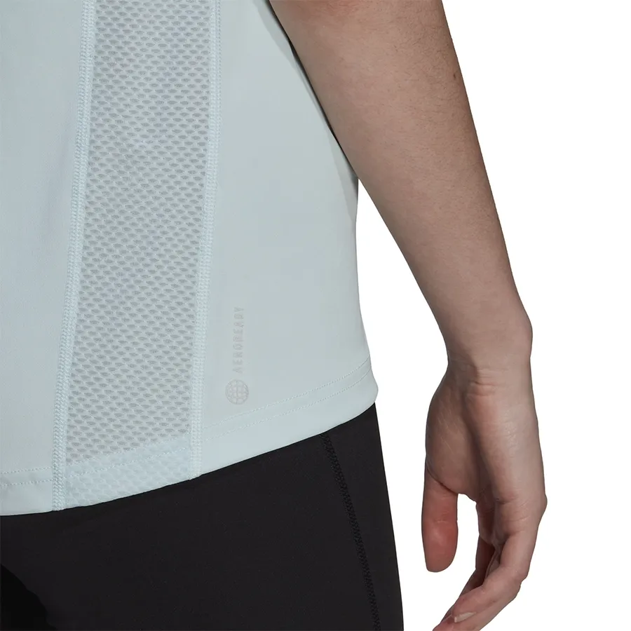 Imagen 3 de 5 de Remera adidas Own The Run-CELESTE