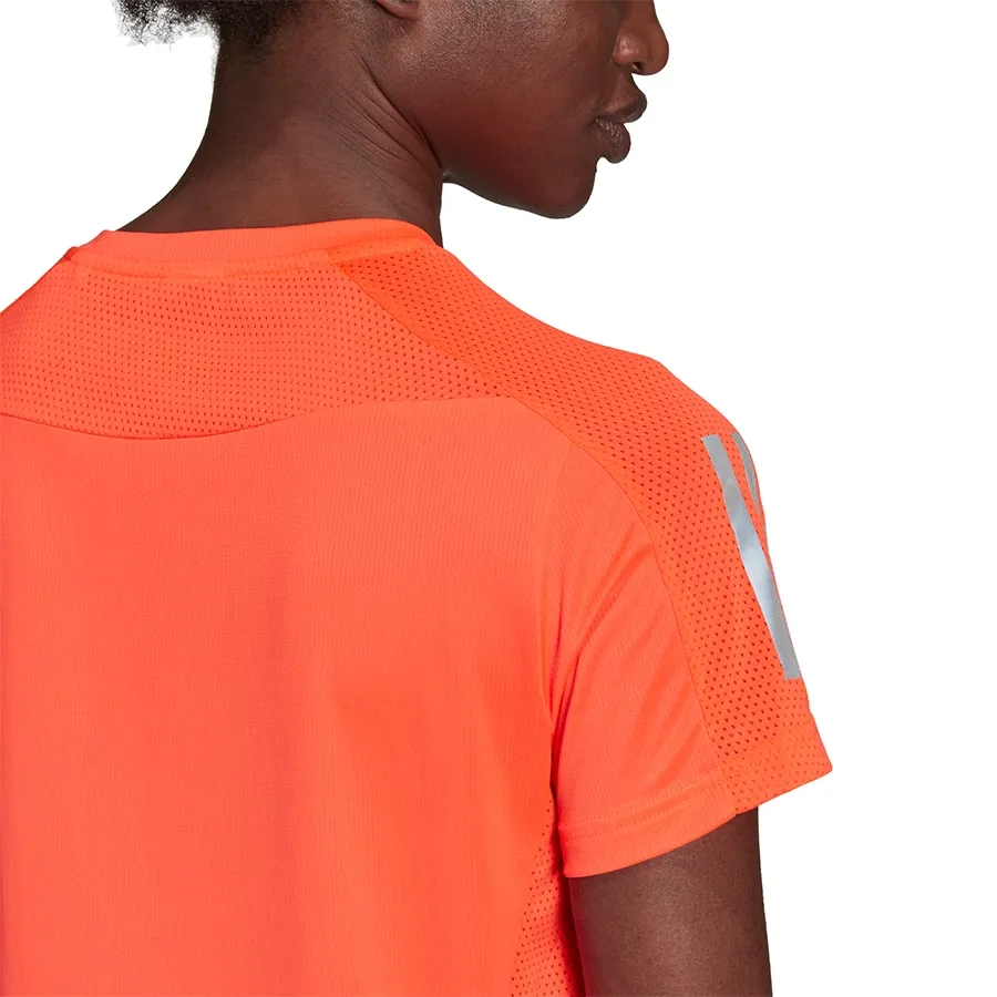 Imagen 4 de 5 de Remera adidas Own The Run-NARANJA