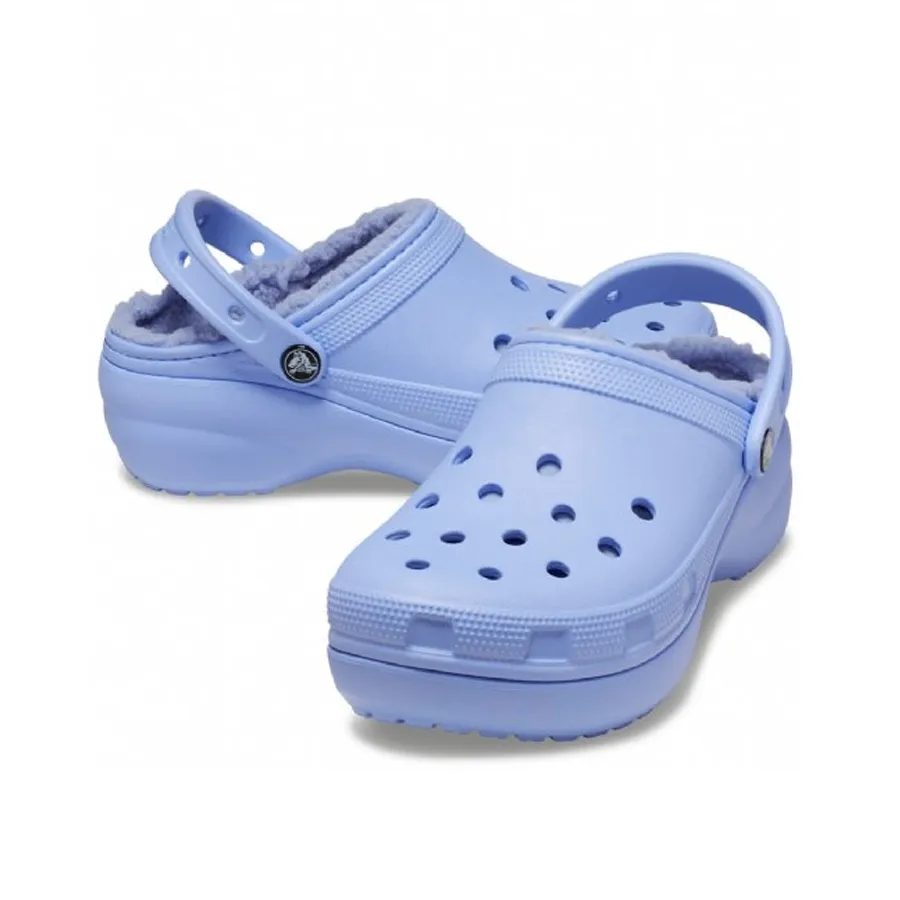 Imagen 3 de 6 de Ojotas Crocs Classic Platform Clog-LILA
